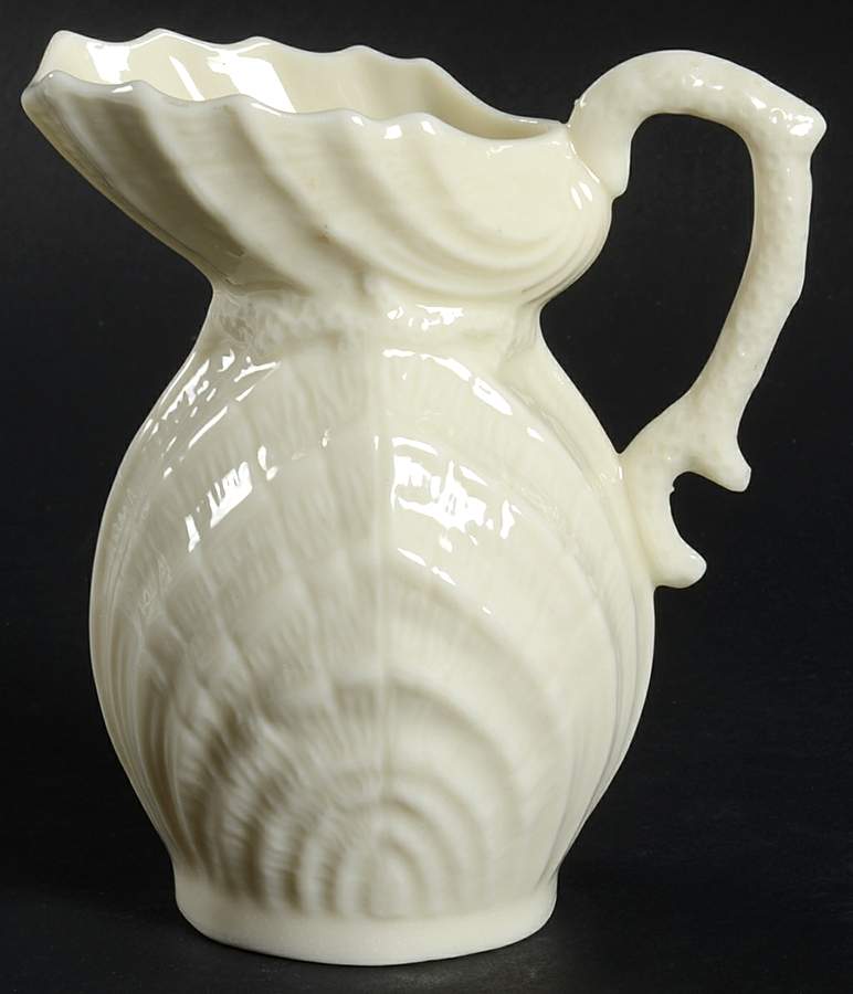 Double Shell Creamer by Belleek Pottery (Ireland)-1