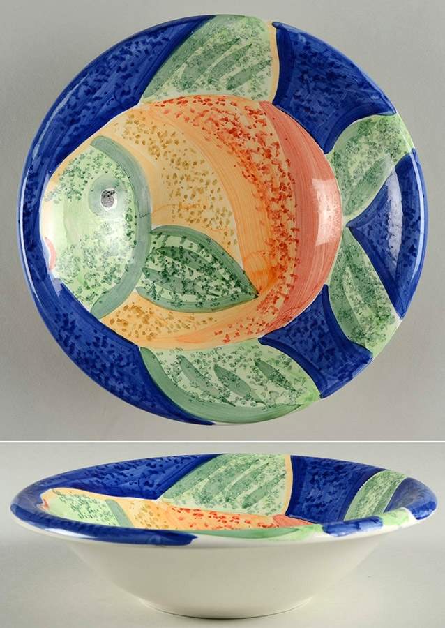 Gone Fishing Coupe Soup Bowl by Bella-1
