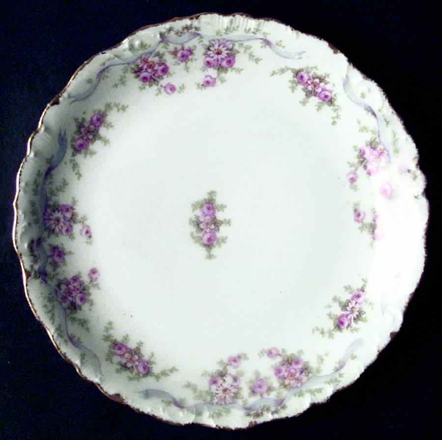 BWD350 (GOLD TRIM) Dessert/Pie Plate by Bawo & Dotter-1