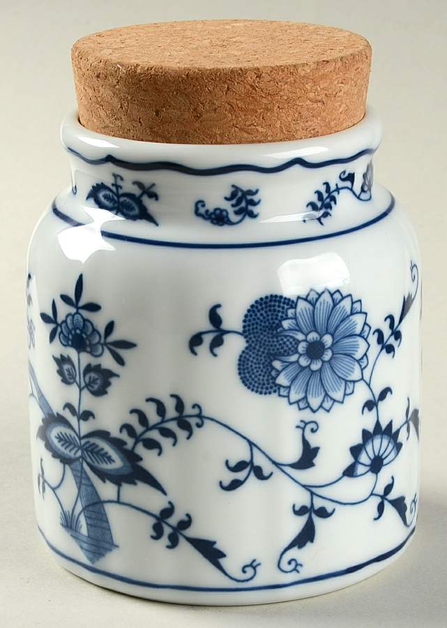 Blue Danube (1991 Anniversary Stamp) Small Canister & Lid by Blue Danube (Japan)-1