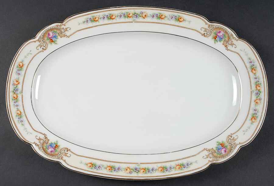 BLK94 16" Oval Serving Platter by Black Knight-1