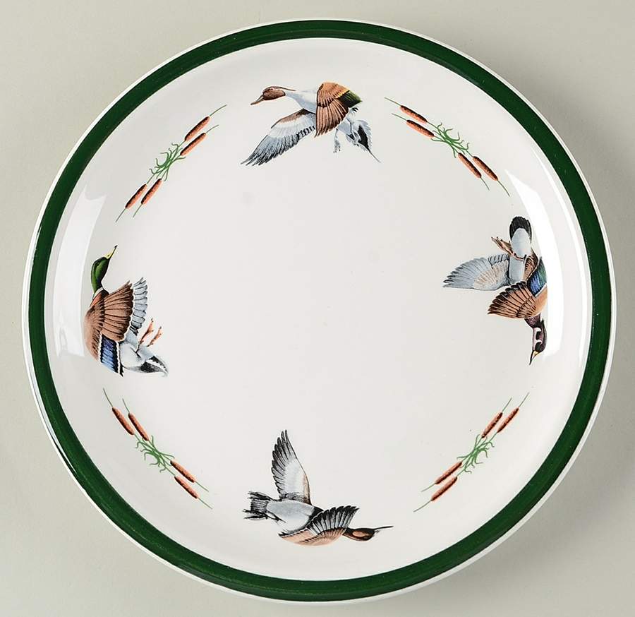 Flyway Salad Plate by Big Sky Carvers-1