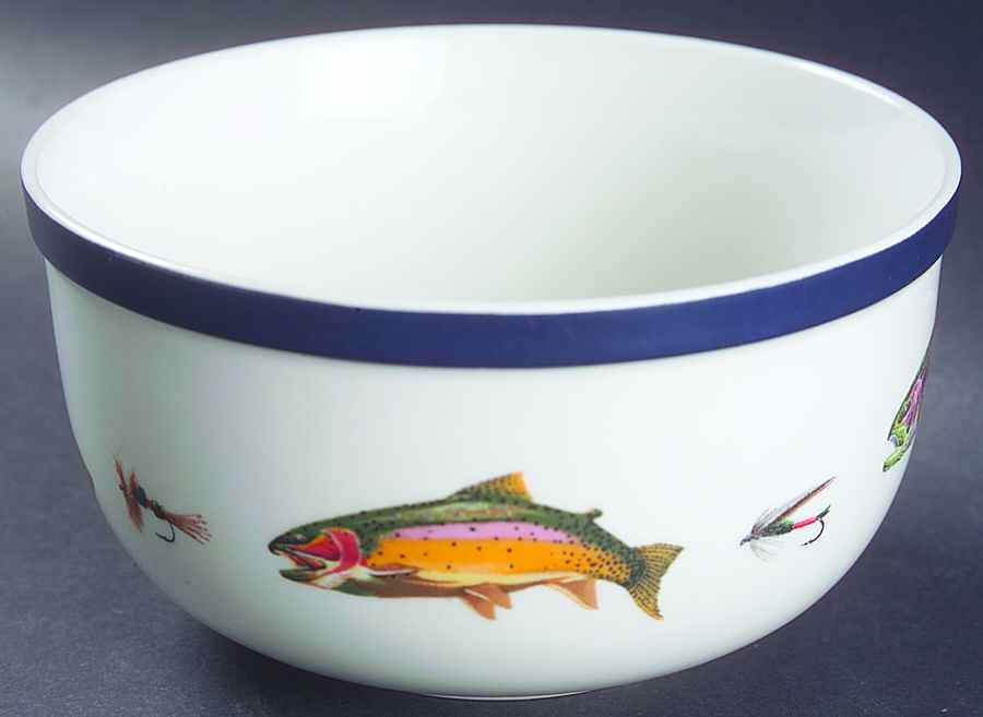 Streamside Soup/Cereal Bowl by Big Sky Carvers-1
