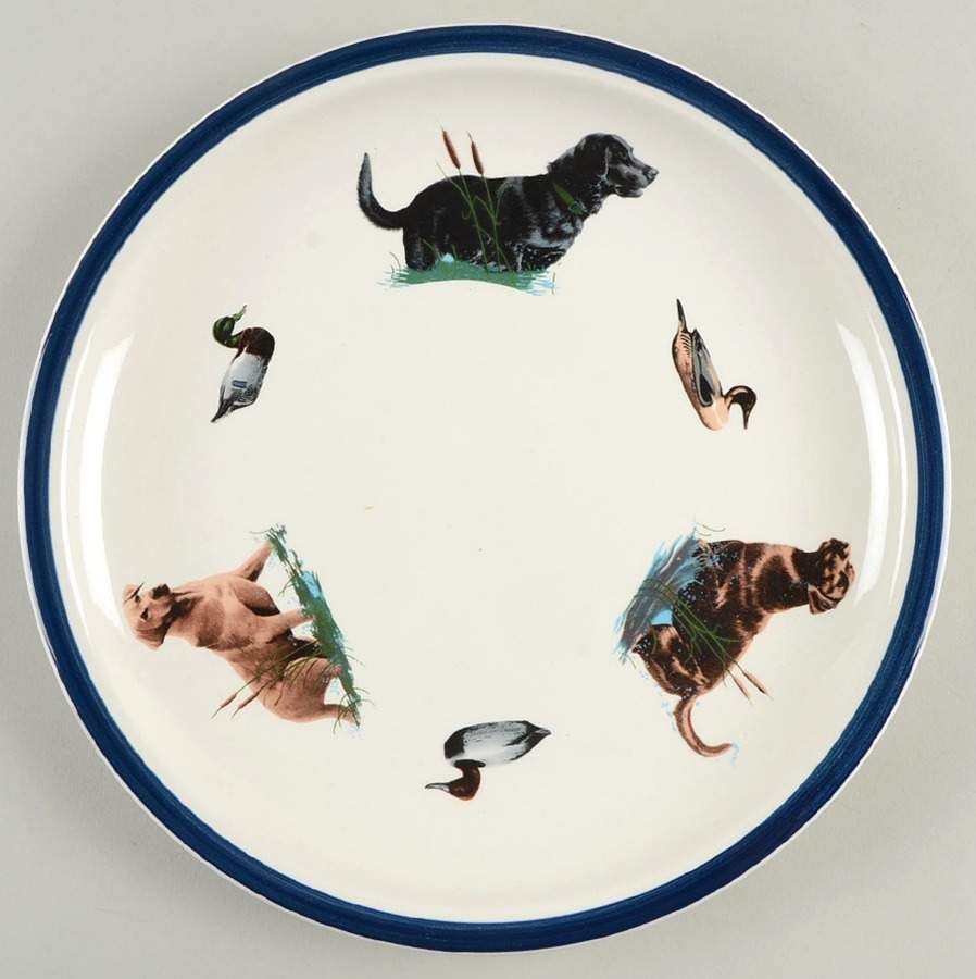 Just Labs Dinner Plate by Big Sky Carvers-1