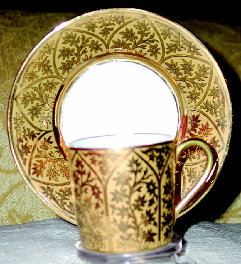 BER293 Flat Cup & Saucer Set by Bernardaud-1