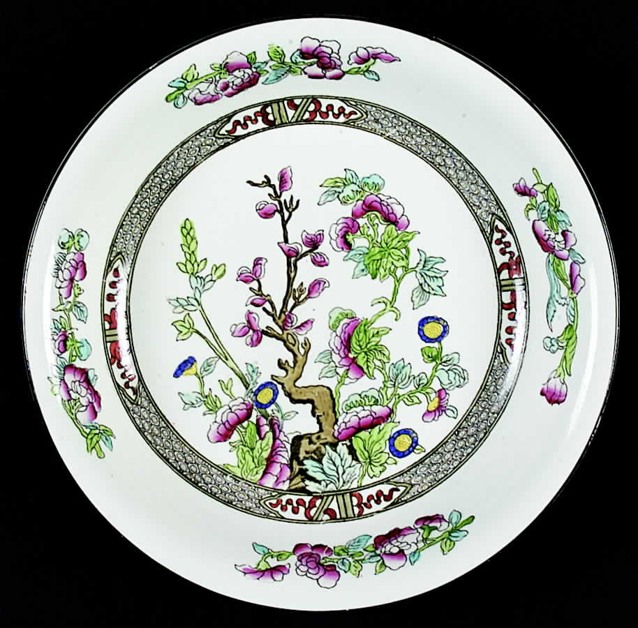 Indian Tree (Smooth) Coupe Soup Bowl by Burgess & Leigh-1