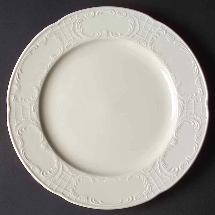 Mozart Ivory Dinner Plate by Bauscher Weiden-1