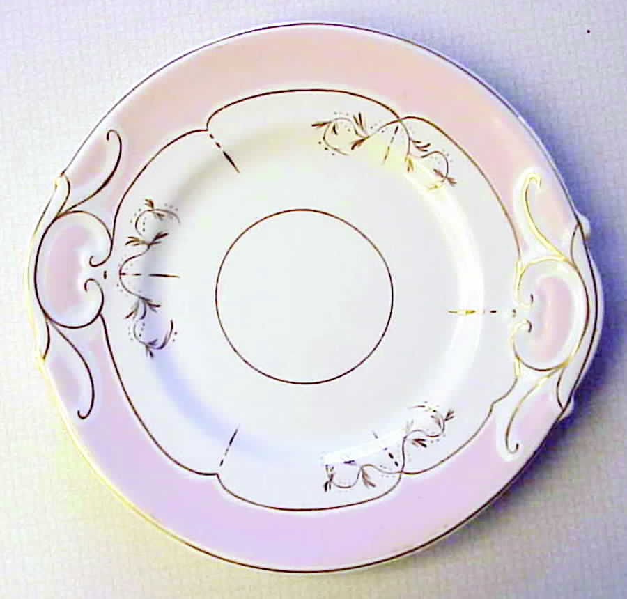BRD12 Handled Cake Plate by Bridgwood & Son-1
