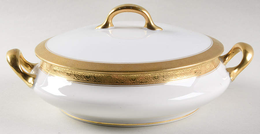 BER295 Round Covered Vegetable by Bernardaud-1