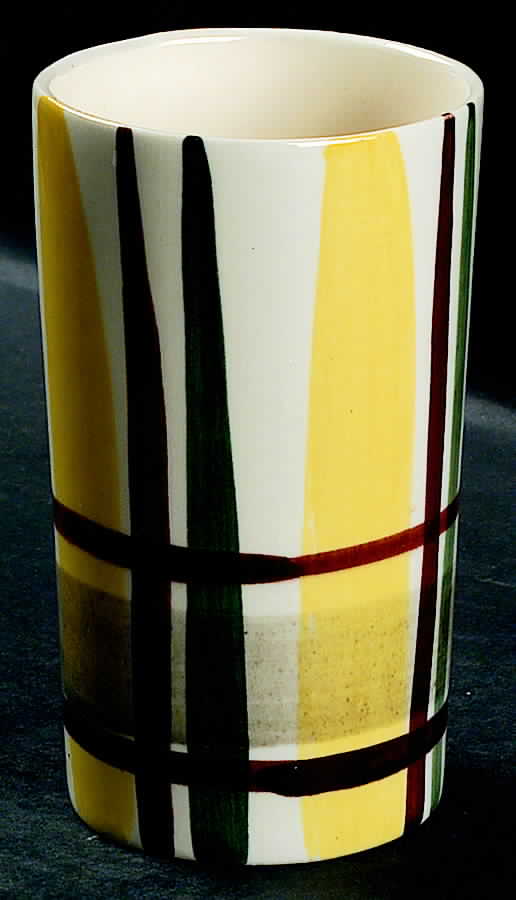 Highland Plaid Tall China Tumbler by Blair (USA)-1