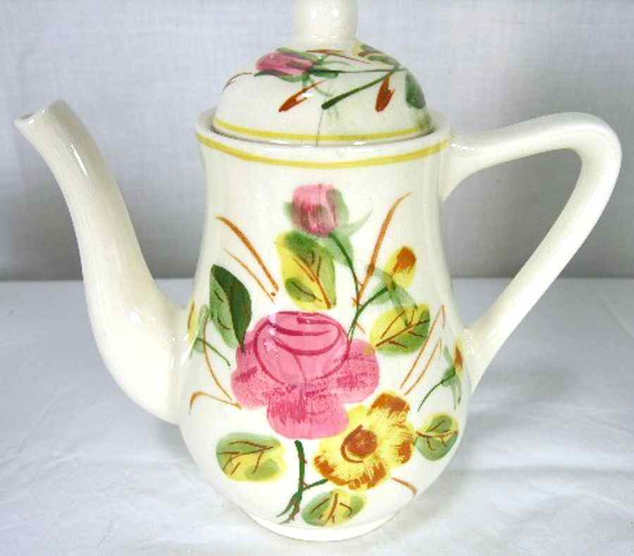 BRP91 Coffee Pot & Lid by Blue Ridge Southern Pottery-1