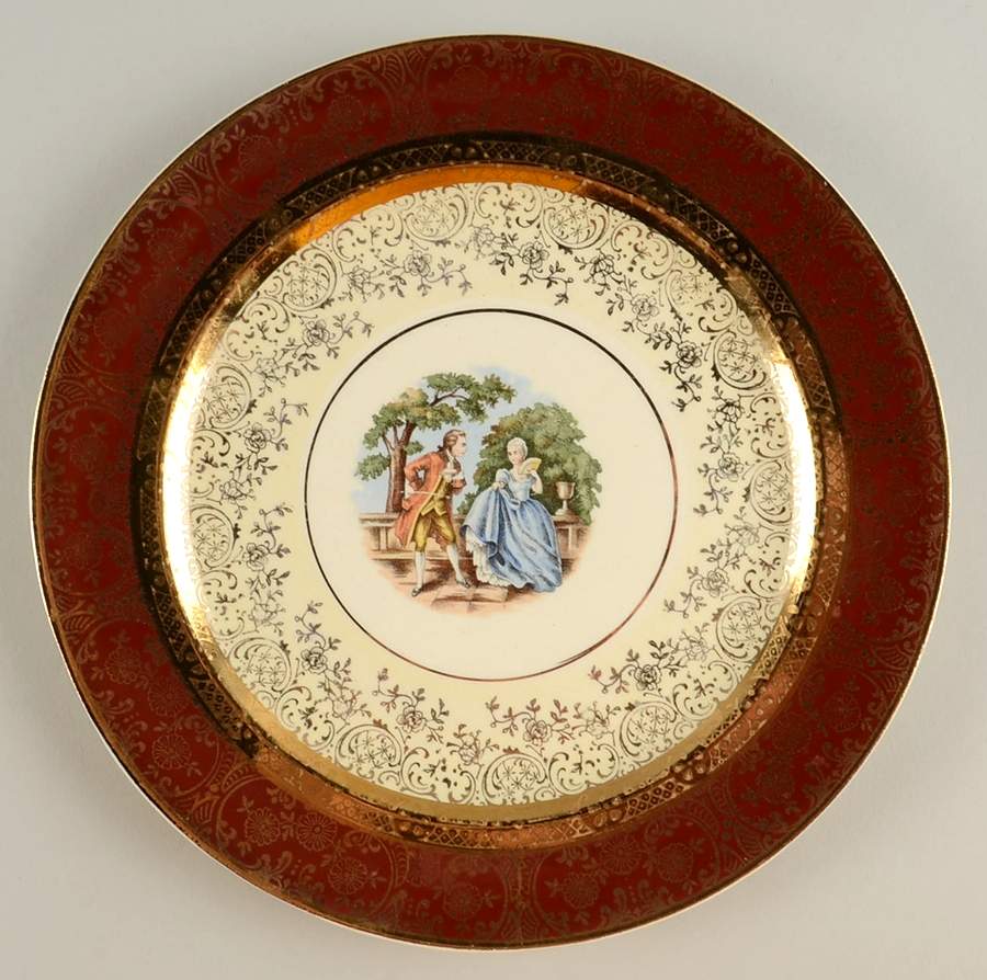 BRM4 Luncheon Plate by Bromley-1