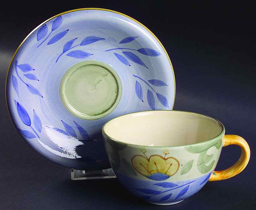 Palermo Flat Cup & Saucer Set by Bella-1