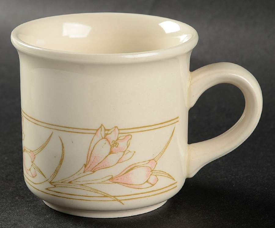Spring Bouquet Flat Cup by Biltons Ltd-1