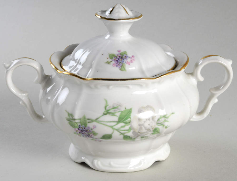 BOH115 Sugar Bowl & Lid by Bohemia Ceramic Works-1