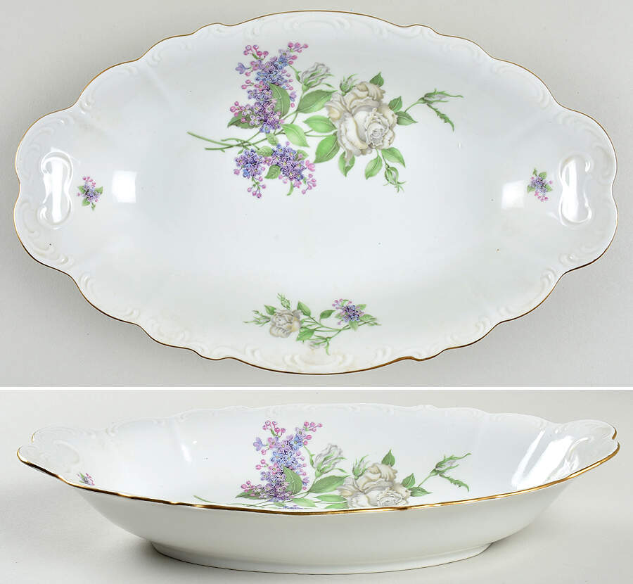 BOH115 13" Oval Vegetable Bowl by Bohemia Ceramic Works-1