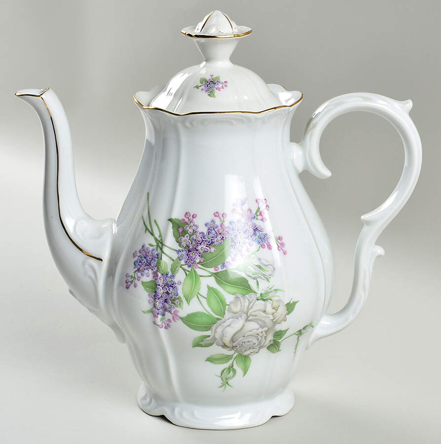 BOH115 Coffee Pot & Lid by Bohemia Ceramic Works-1