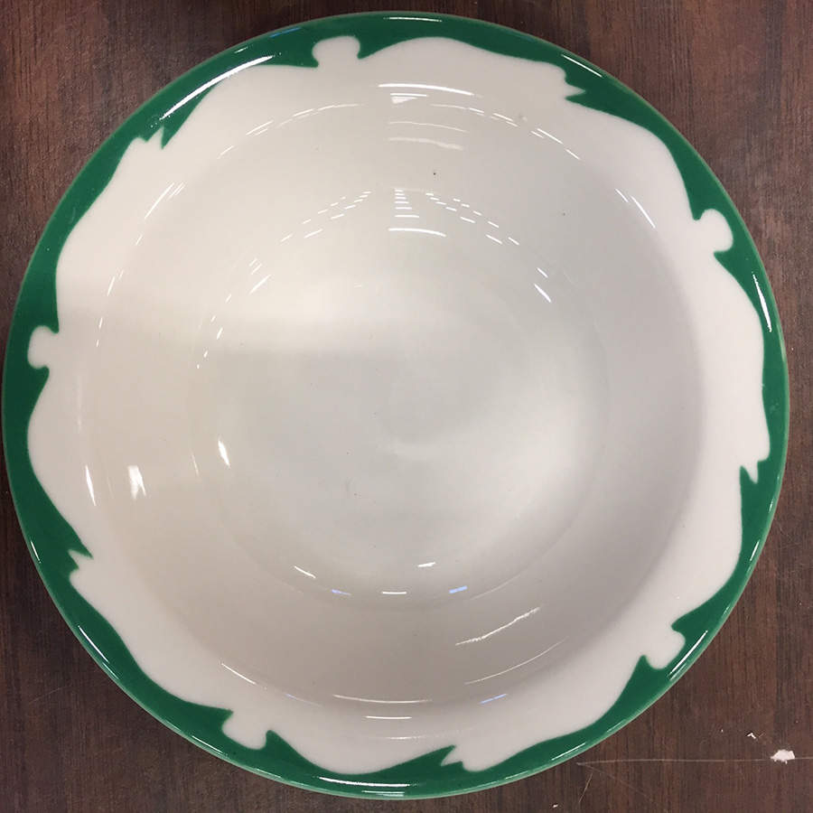 BUF84 Rim Fruit/Dessert (Sauce) Bowl by Buffalo Pottery-1