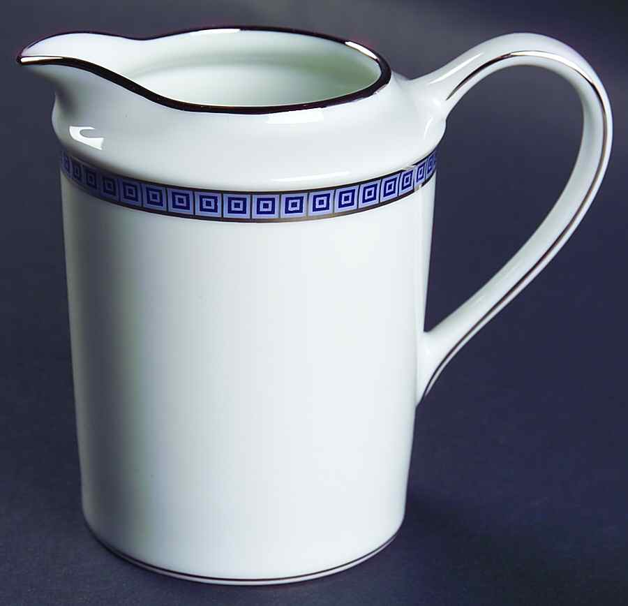Athena Platinum Navy Creamer by Bernardaud-1