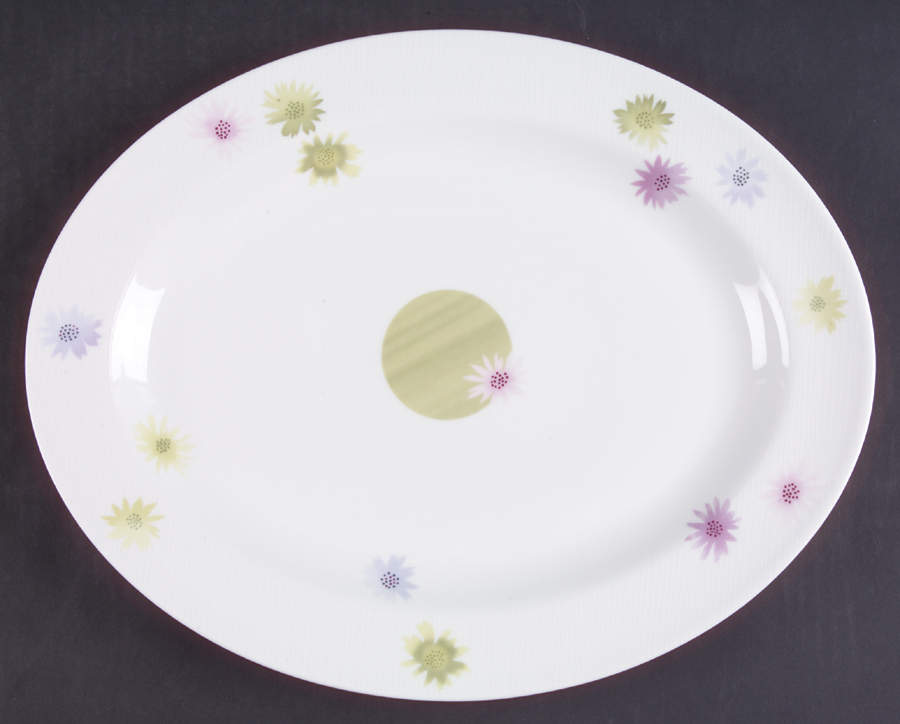 Flirt 13" Oval Serving Platter by Bernardaud-1