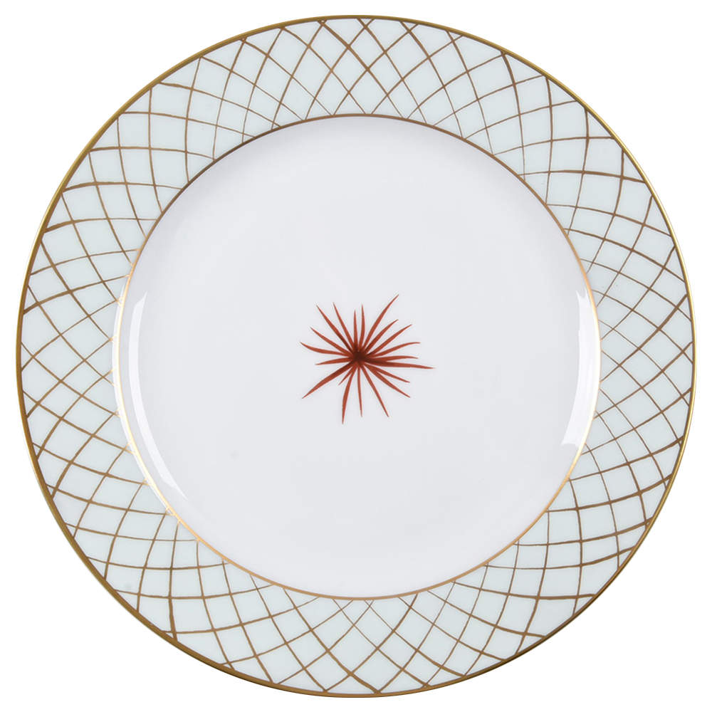 Etoile Celedon Salad Plate by Bernardaud-1