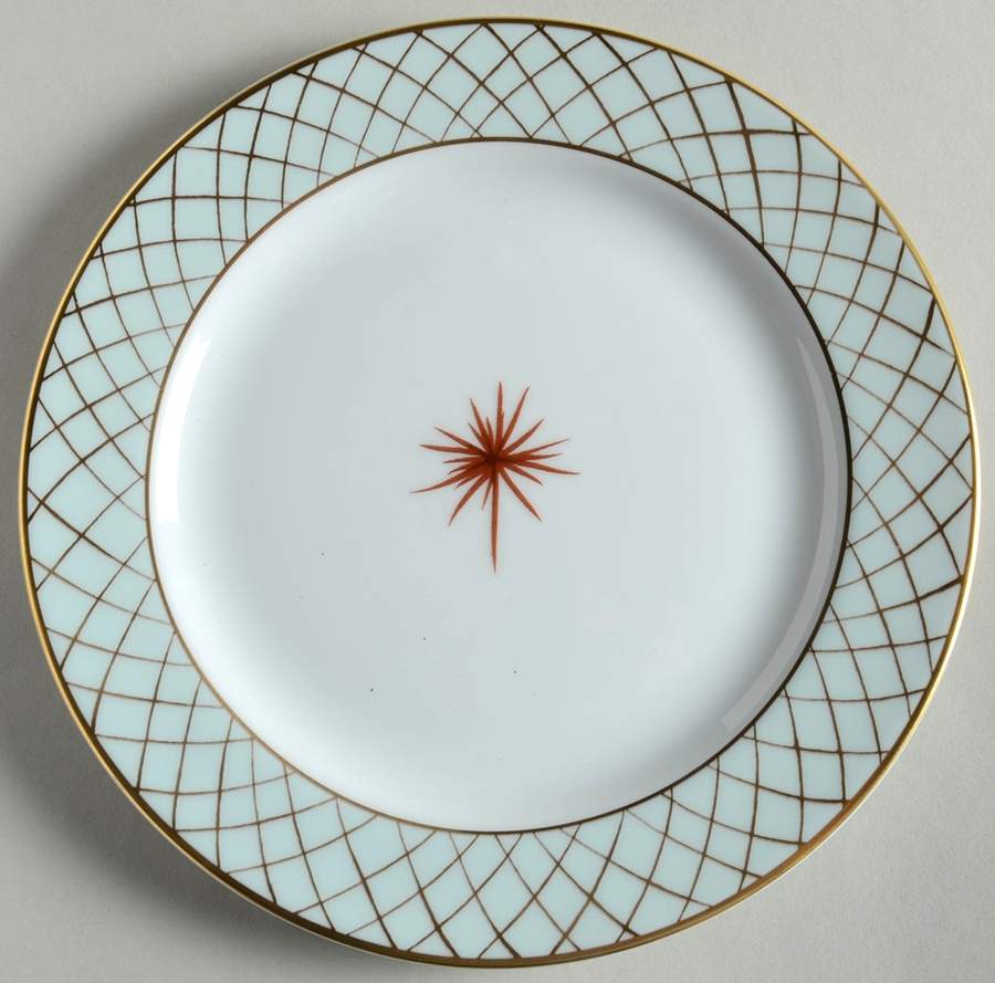 Etoile Celedon Dessert/Pie Plate by Bernardaud-1