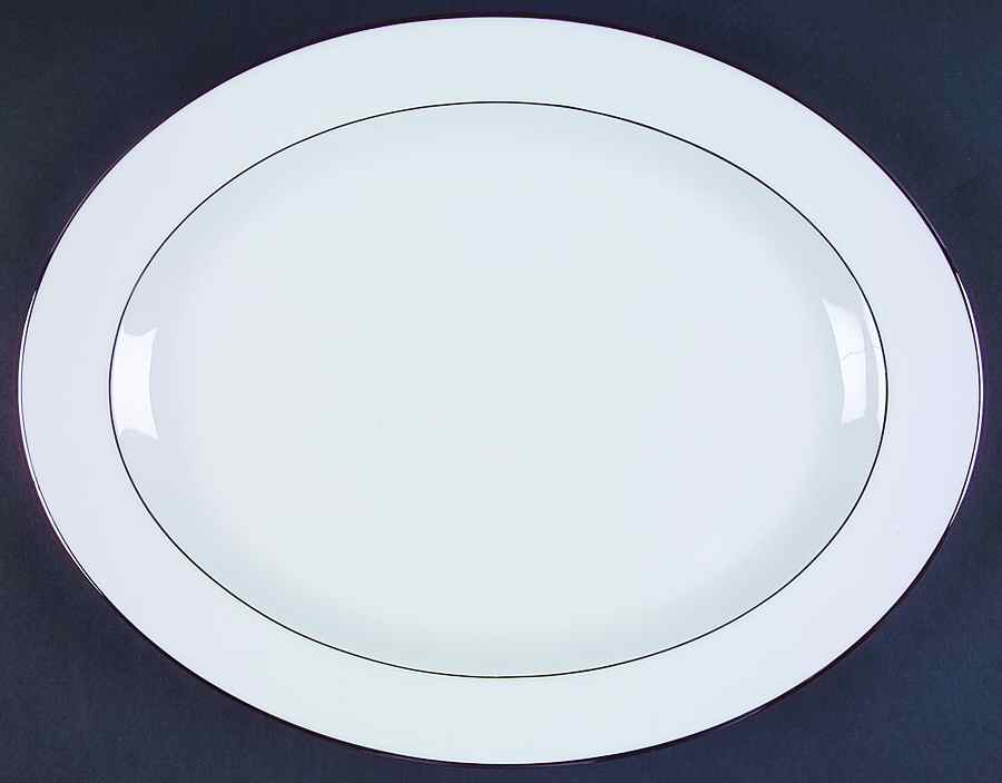 Cristal 15" Oval Serving Platter by Bernardaud-1