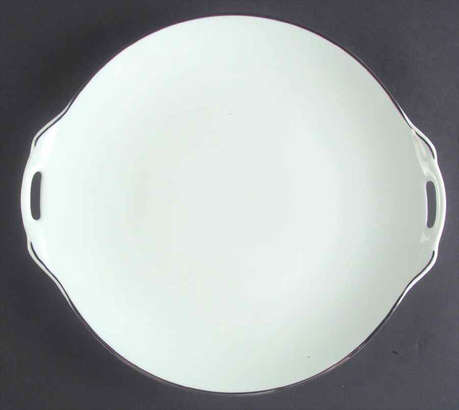 Cristal Handled Cake Plate by Bernardaud-1