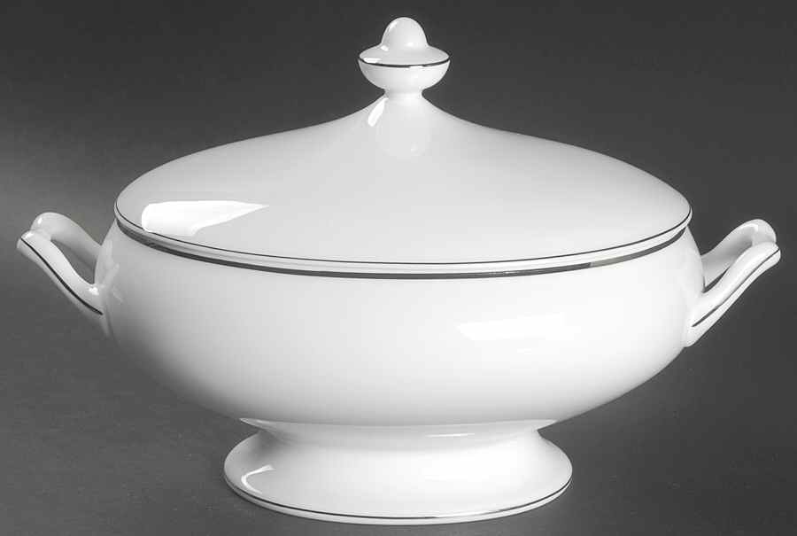 Cristal Round Covered Vegetable by Bernardaud-1