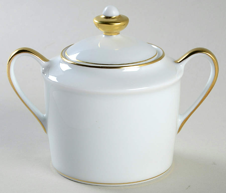 Palmyre Sugar Bowl & Lid by Bernardaud-1