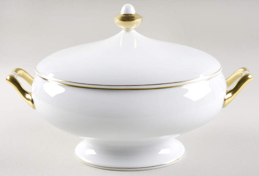 Palmyre Oval Covered Vegetable by Bernardaud-1