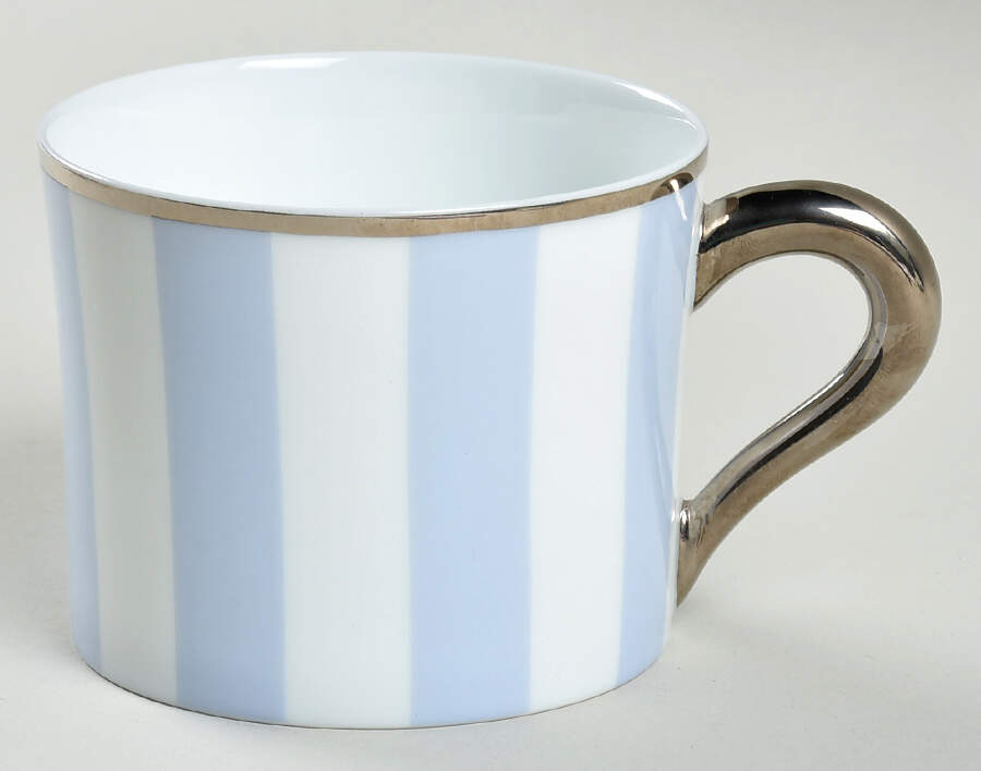 Galerie Royale Wallis Blue Flat Cup by Bernardaud-1