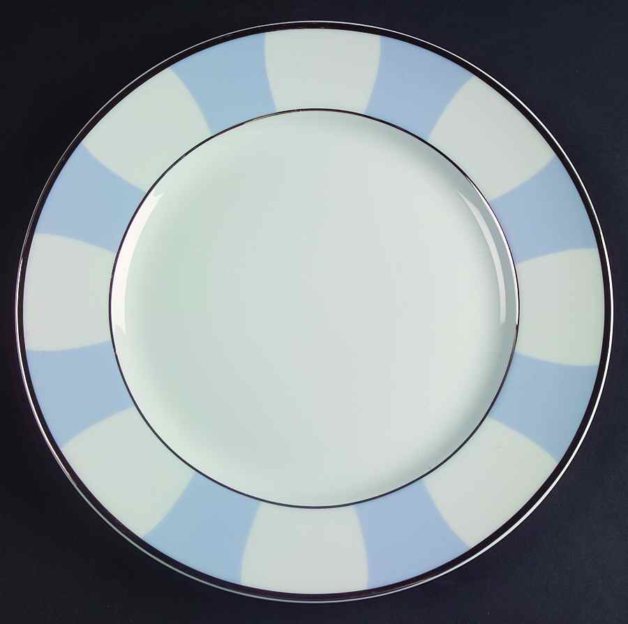 Galerie Royale Wallis Blue Dinner Plate by Bernardaud-1
