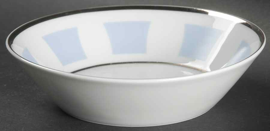 Galerie Royale Wallis Blue Fruit/Dessert (Sauce) Bowl by Bernardaud-1