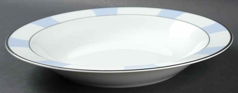 Galerie Royale Wallis Blue Large Deep Dish by Bernardaud-1