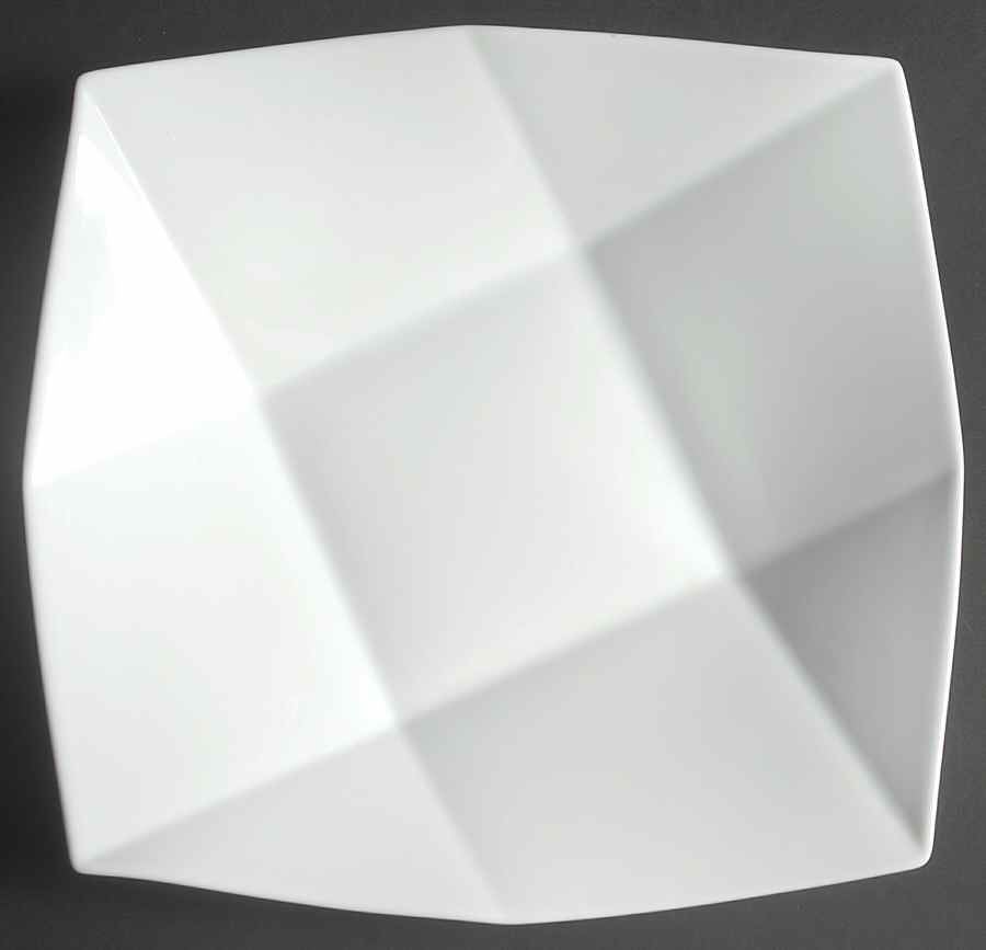 Cavanna Glazed 11" Square Tray by Bernardaud-1