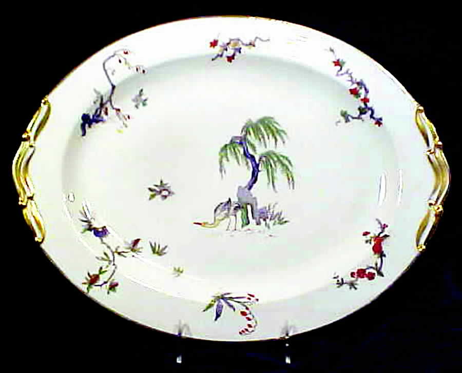 BER304 12" Oval Serving Platter by Bernardaud-1