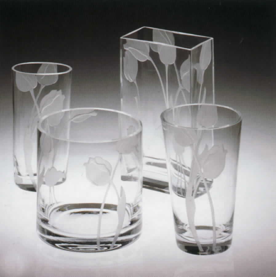 Tulips Vista 9" Flared Vase by Block-1