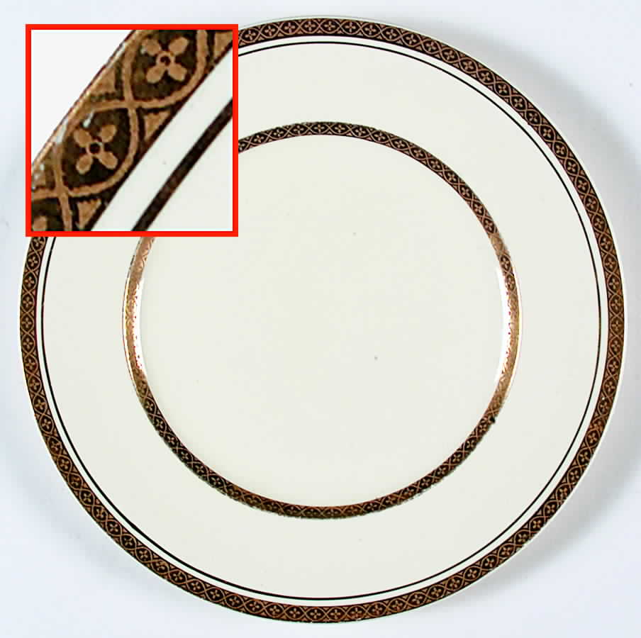 BUL31 Salad Plate by Burgess & Leigh-1