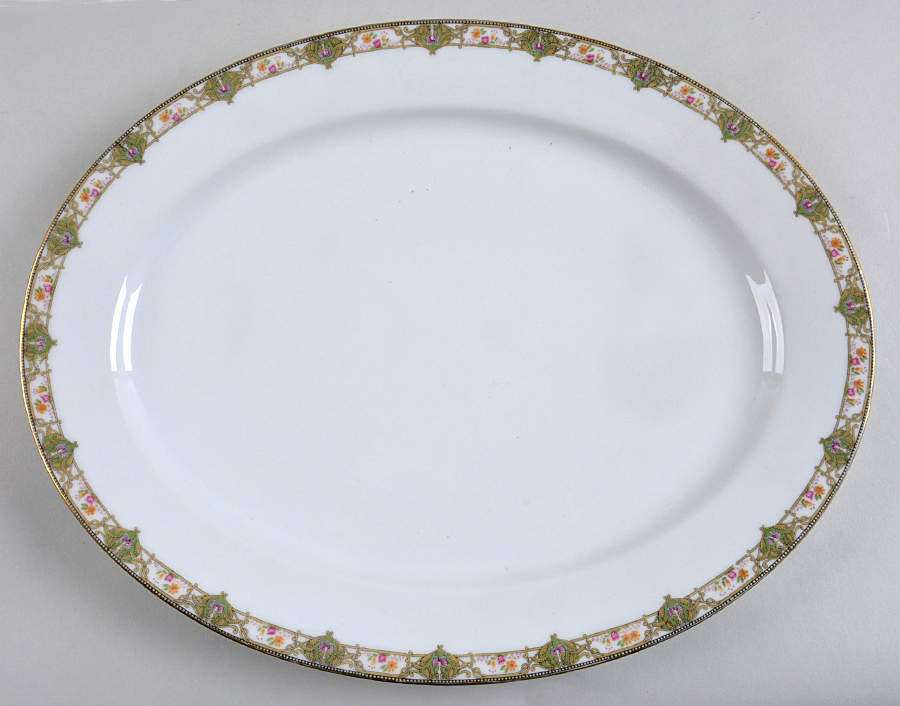 BWD378 16" Oval Serving Platter by Bawo & Dotter-1