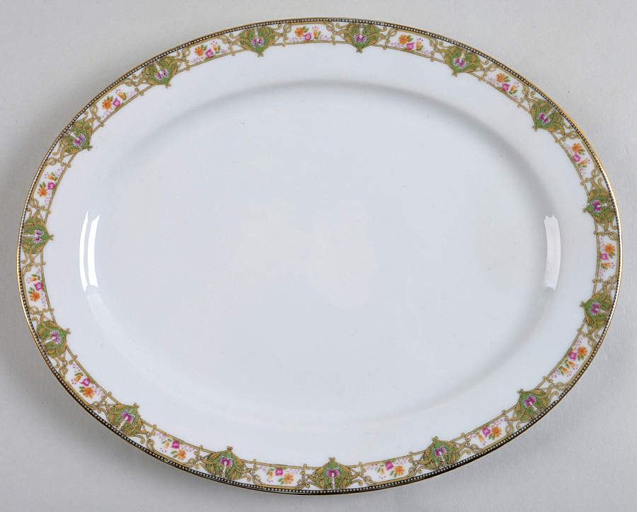 BWD378 11" Oval Serving Platter by Bawo & Dotter-1