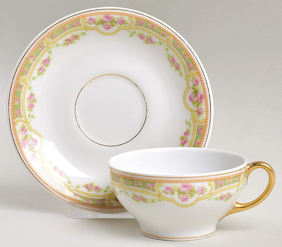 BWD87 Flat Cup & Saucer Set by Bawo & Dotter-1