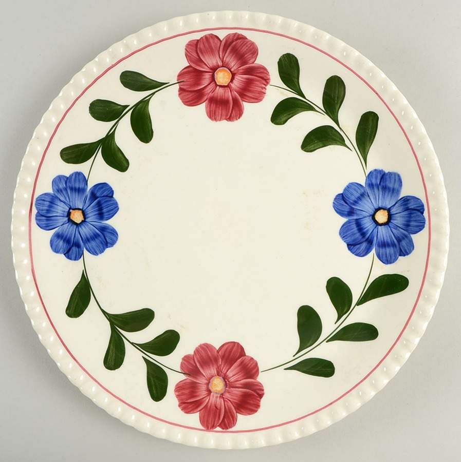 Colette 11" Chop Plate (Round Platter) by Blue Ridge Southern Pottery-1