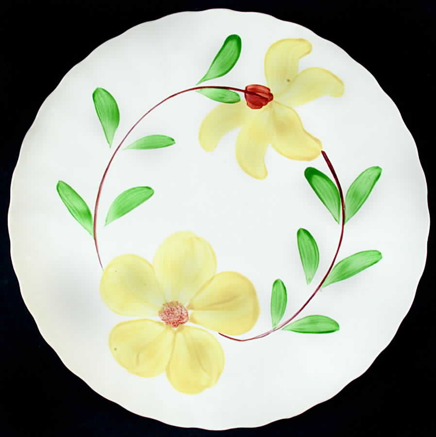 Virginia Gold Dinner Plate by Blue Ridge Southern Pottery-1