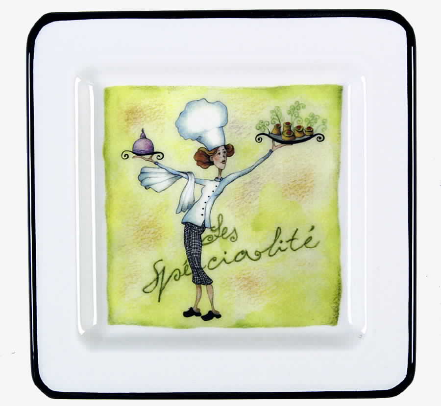 Female Chefs Salad Plate by Brunelli-1