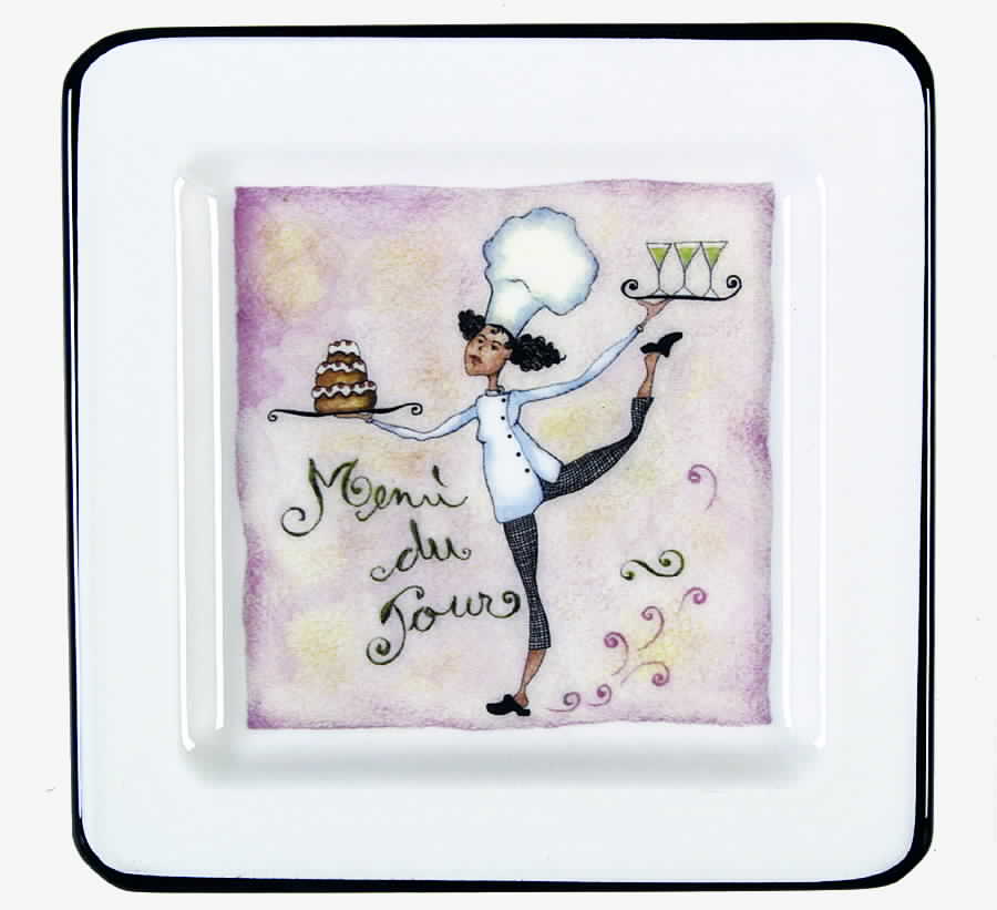 Female Chefs Salad Plate by Brunelli-1