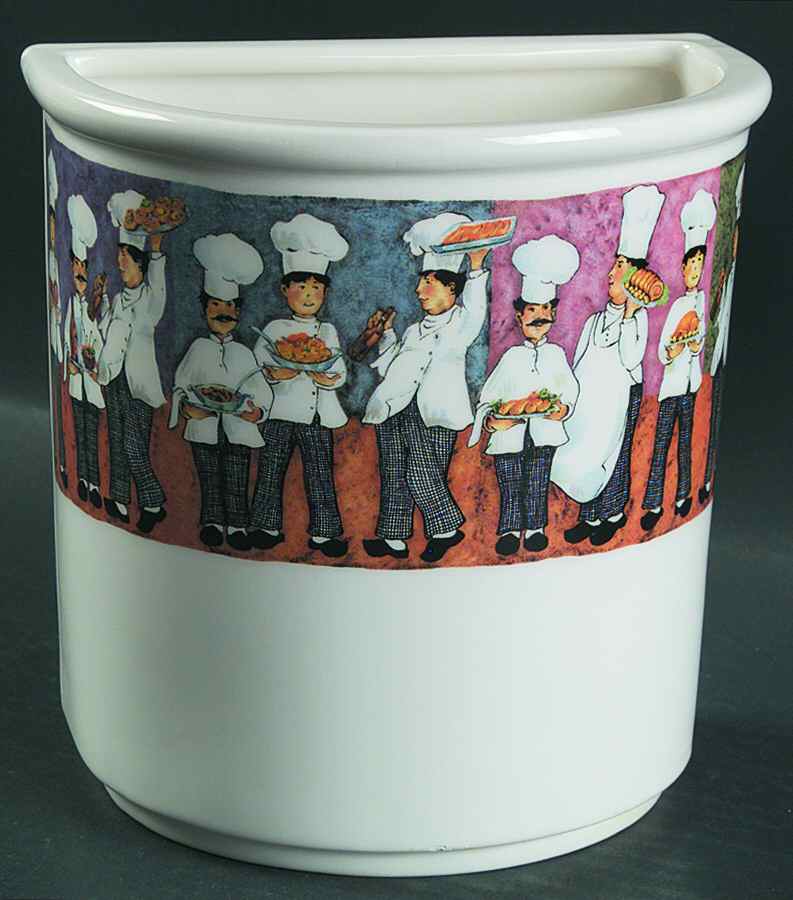 Four Chefs 6" Utensil Holder by Brunelli-1
