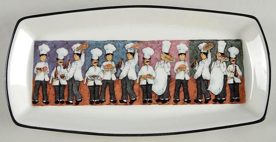 Four Chefs Bread Tray by Brunelli-1