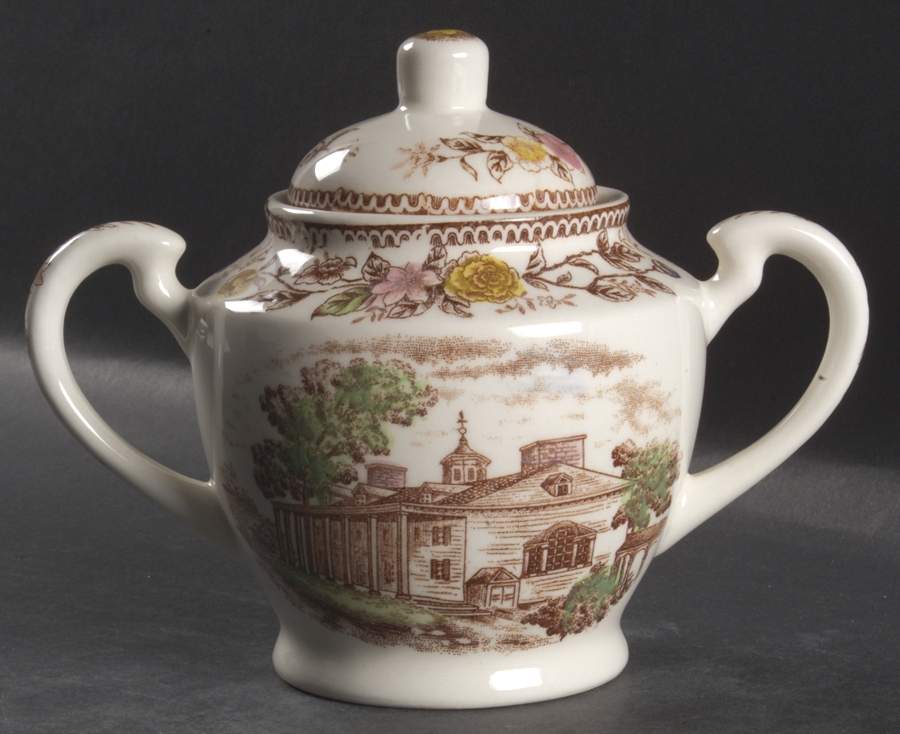 BRW1 Sugar Bowl & Lid by Brown & Ritchie-1
