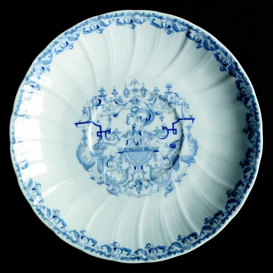 Berain Saucer by Bernardaud-1